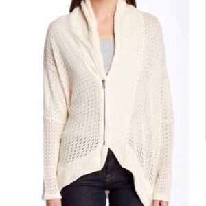 DOLAN Crochet‎ Zip Cardigan